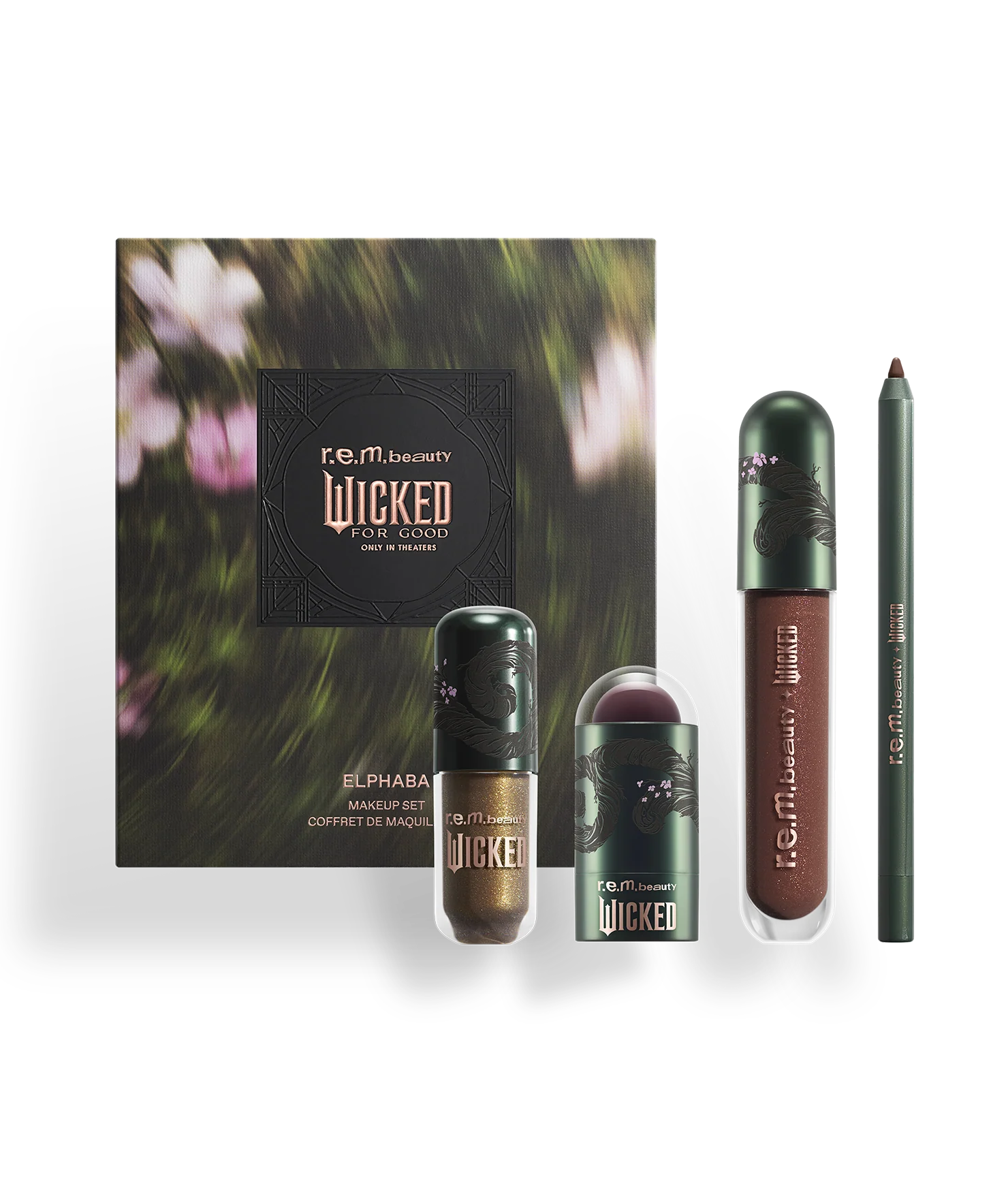 r.e.m. beauty x Wicked: For Good Elphaba Makeup Set