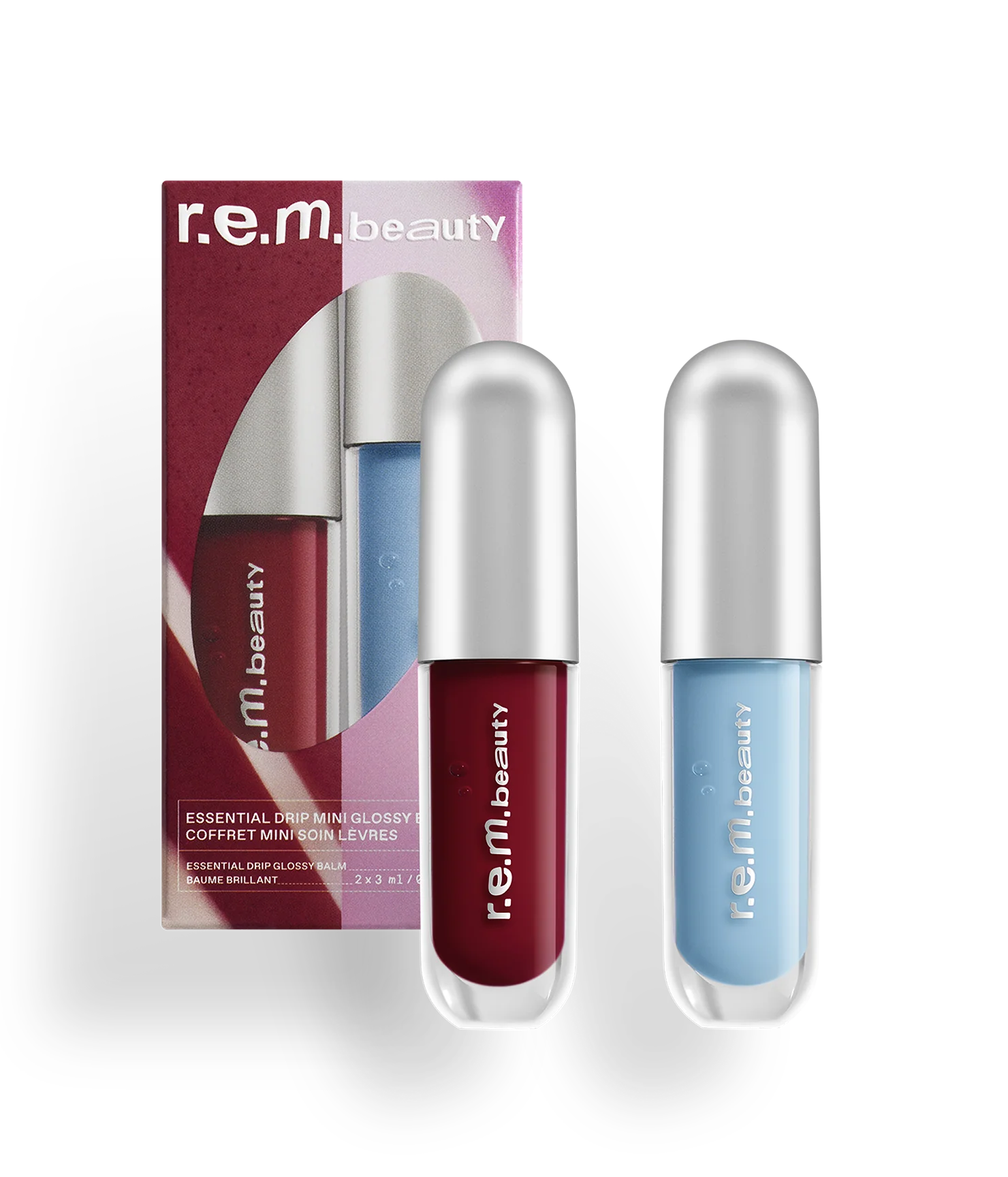 mini essential drip glossy balm duo